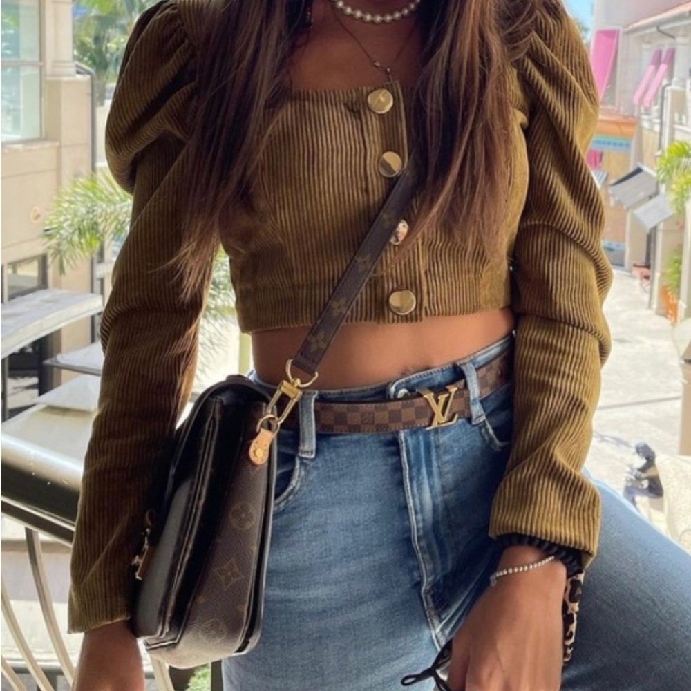Zara crop top M